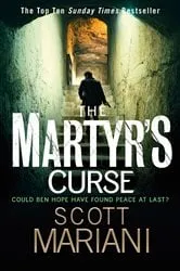 Book cover of The Martyr’s Curse by Scott Mariani