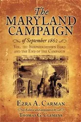 Book cover of The Maryland Campaign of September 1862 by Joseph Pierro