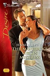 Book cover of The Maverick's Virgin Mistress by Jennifer Lewis