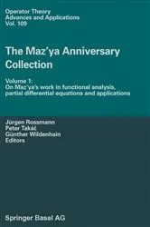 Book cover of The Maz’ya Anniversary Collection by Unknown