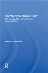 Book cover of The Meaning Of Social Policy by Bernice Q. Madison