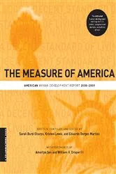 Book cover of The Measure of America by Sarah Burd-Sharps