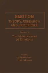 Book cover of The Measurement of Emotions by Robert Plutchik