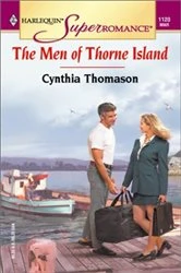 Book cover of The Men of Thorne Island by Cynthia Thomason