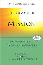 Book cover of The Message of Mission by Howard Pesket
