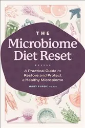 Book cover of The Microbiome Diet Reset by Mary Purdy