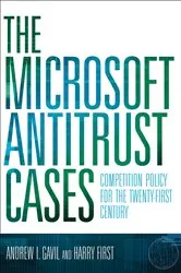 Book cover of The Microsoft Antitrust Cases by Andrew I. Gavil