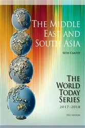 Book cover of The Middle East and South Asia 2017-2018 by Seth Cantey