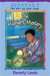 Book cover of The Midnight Mystery (Cul-de-Sac Kids Book #24) by Beverly Lewis