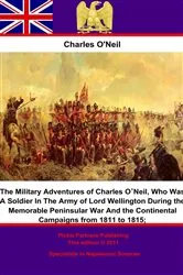Book cover of The Military Adventures of Charles O’Neil; by Charles O’Neil