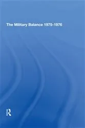 Book cover of The Military Balance 1975-1976 by Institute For Strategic Studies International