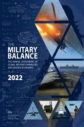 Book cover of The Military Balance 2022 by The International Institute for Strategic Studies (IISS)