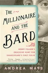Book cover of The Millionaire and the Bard by Andrea Mays
