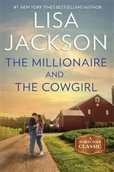 Book cover of The Millionaire and the Cowgirl by Lisa Jackson