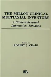 Book cover of The Millon Clinical Multiaxial Inventory by Robert J. Craig