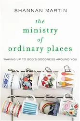 Book cover of The Ministry of Ordinary Places by Shannan Martin