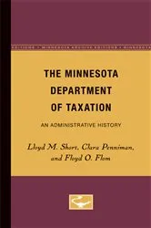 Book cover of The Minnesota Department of Taxation by Lloyd Short