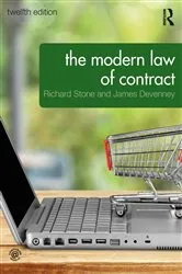 Book cover of The Modern Law of Contract (12th ed.) by Unknown
