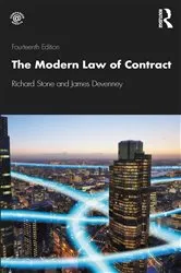Book cover of The Modern Law of Contract (14th ed.) by Richard Stone