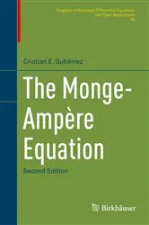 Book cover of The Monge-Ampère Equation (2nd ed.) by Unknown