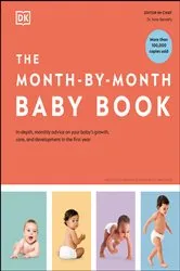 Book cover of The Month-by-Month Baby Book by DK
