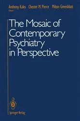 Book cover of The Mosaic of Contemporary Psychiatry in Perspective by Anthony Kales