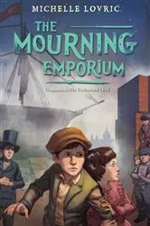 Book cover of The Mourning Emporium by michelle Lovric