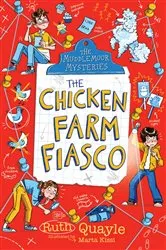 Book cover of The Muddlemoor Mysteries: The Chicken Farm Fiasco by Ruth Quayle