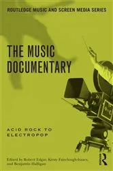 Book cover of The Music Documentary by Benjamin Halligan