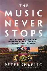 Book cover of The Music Never Stops by Unknown