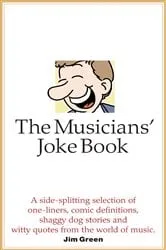 Book cover of The Musician's Joke Book by Unknown