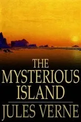Book cover of The Mysterious Island by Jules Verne