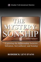 Book cover of The Mystery of Sonship by Roderick Levi Evans