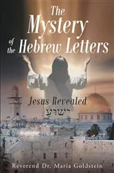 Book cover of The Mystery of the Hebrew Letters by Reverend Maria Goldstein