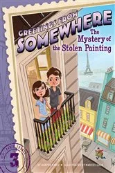 Book cover of The Mystery of the Stolen Painting by Harper Paris