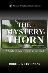 Book cover of The Mystery of the Thorn by Roderick Levi Evans