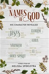 Book cover of The Names of God - Women's Bible Study Participant Workbook by Melissa Spoelstra