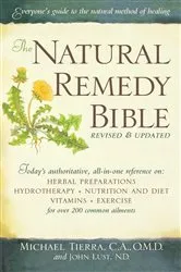 Book cover of The Natural Remedy Bible by John Lust