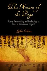 Book cover of The Nature of the Page by Joshua Calhoun