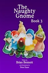 Book cover of The Naughty Gnome Book 3 by Brian Bennett
