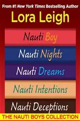 Book cover of The Nauti Boys Collection by Lora Leigh