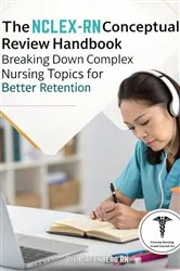 Book cover of The NCLEX-RN Conceptual Review Handbook by Vivi Greenberg RN