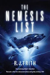 Book cover of The Nemesis List by R J Frith