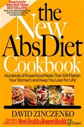 Book cover of The New Abs Diet Cookbook by David Zinczenko