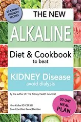 Book cover of The New Alkaline Diet To Beat Kidney Disease by Nina M Kolbe