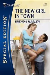 Book cover of The New Girl in Town by Brenda Harlen