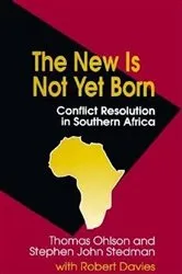 Book cover of The New Is Not Yet Born by Thomas Ohlson
