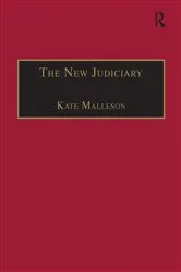 Book cover of The New Judiciary by Kate Malleson