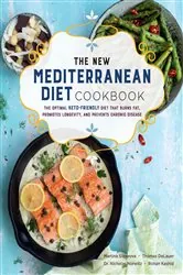 Book cover of The New Mediterranean Diet Cookbook by Martina Slajerova