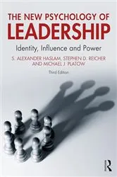 Book cover of The New Psychology of Leadership (3rd ed.) by S. Alexander Haslam